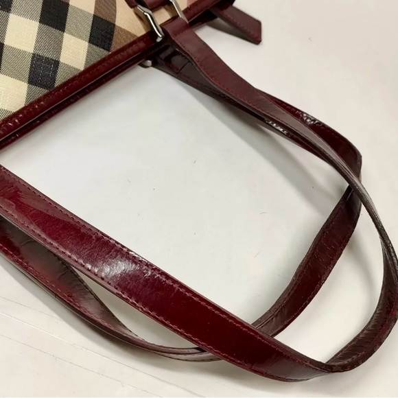 BURBERRY Nova Check Tote Bag - Picture 7 of 14